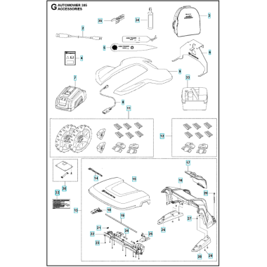 Automower® 305 - 2020 - Tilbehør