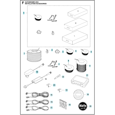 Automower® 405X - 2023 - Installation af tilbehør