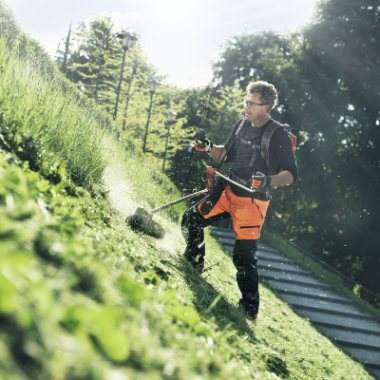 Husqvarna græstrimmer batteri