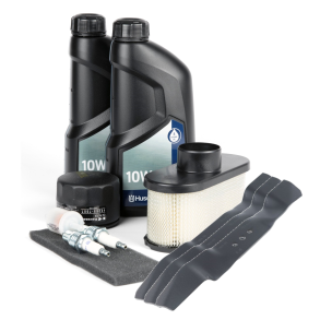 Husqvarna servicekit - 599 89 74-01 + 3 stk. knive (94 combi) (Kawasaki motor)