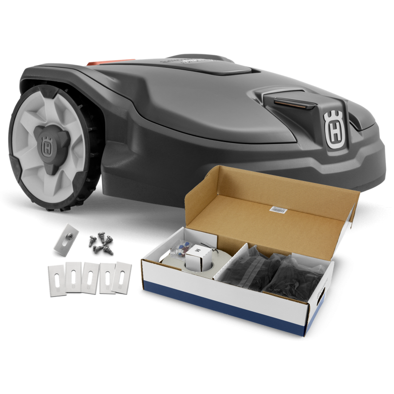 Husqvarna Automower 310 mark ll med installationsst og ekstra pakke knive