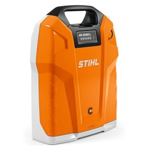 Stihl Rygb�ret batteri AR 2000 L med adapter og tilslutningsledning