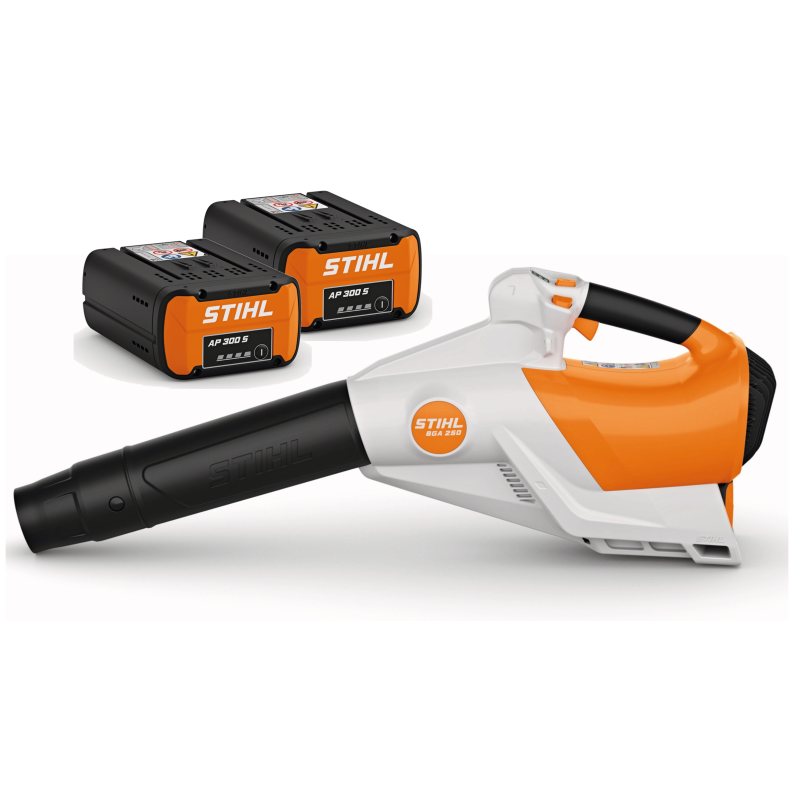 Stihl BGA 250 lvblser med 2 x AP 300S