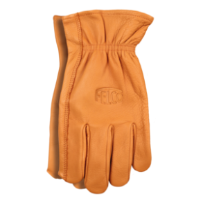 Felco 703W-72 Vinterhandske oksehud, Vandafvisende, Foret, Stikhmmende