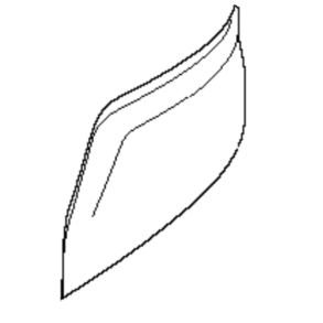 Kofanger foran - 599 29 62-01