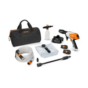 Stihl RCA 20 hjtryksrenser med 2 x batteri og oplader