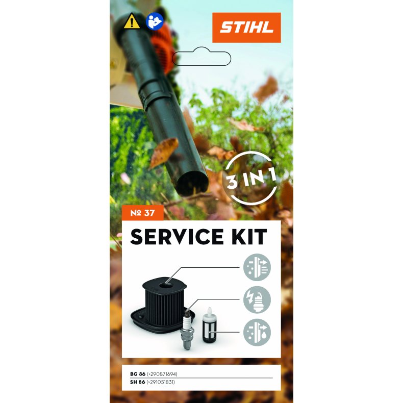 Servicekit 37 - til BG 86 (maskin nr. >290871694), SH 86 (maskin nr. >291051831)