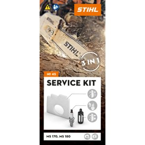 Servicekit 45 - til MS 170 (med STIHL 2-MIX motor), MS 180 (med STIHL 2-MIX motor)