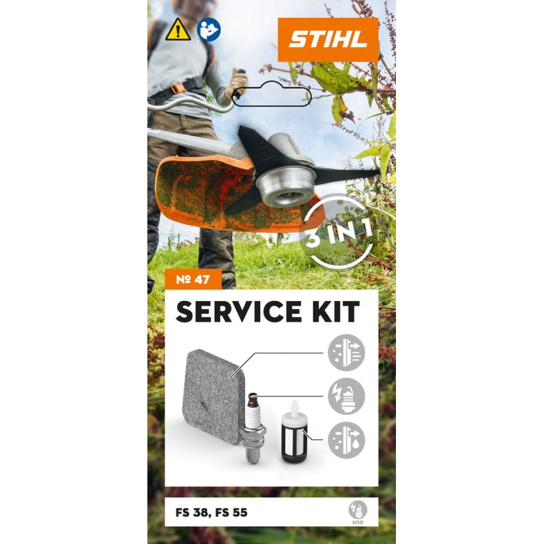 Servicekit 47 - til FS 38 (med STIHL 2-MIX motor, FS 55 (med STIHL 2-MIX motor)