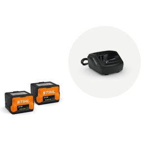 Stihl startst med 2 x batteri AK 20 og oplader AL 101