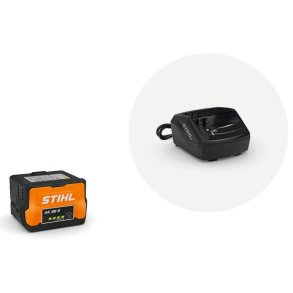 Stihl startst med batteri AK 30S og oplader AL 101