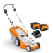 Stihl RMA 235 plneklipper inkl batteri og lader + 1 ekstra batteri