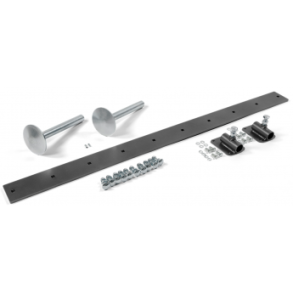 Stlglideplader og stlskraber.